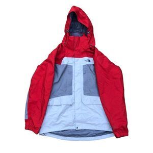 VINTAGE The North Face Dominant Triclimate Jacket XL Red/Gray